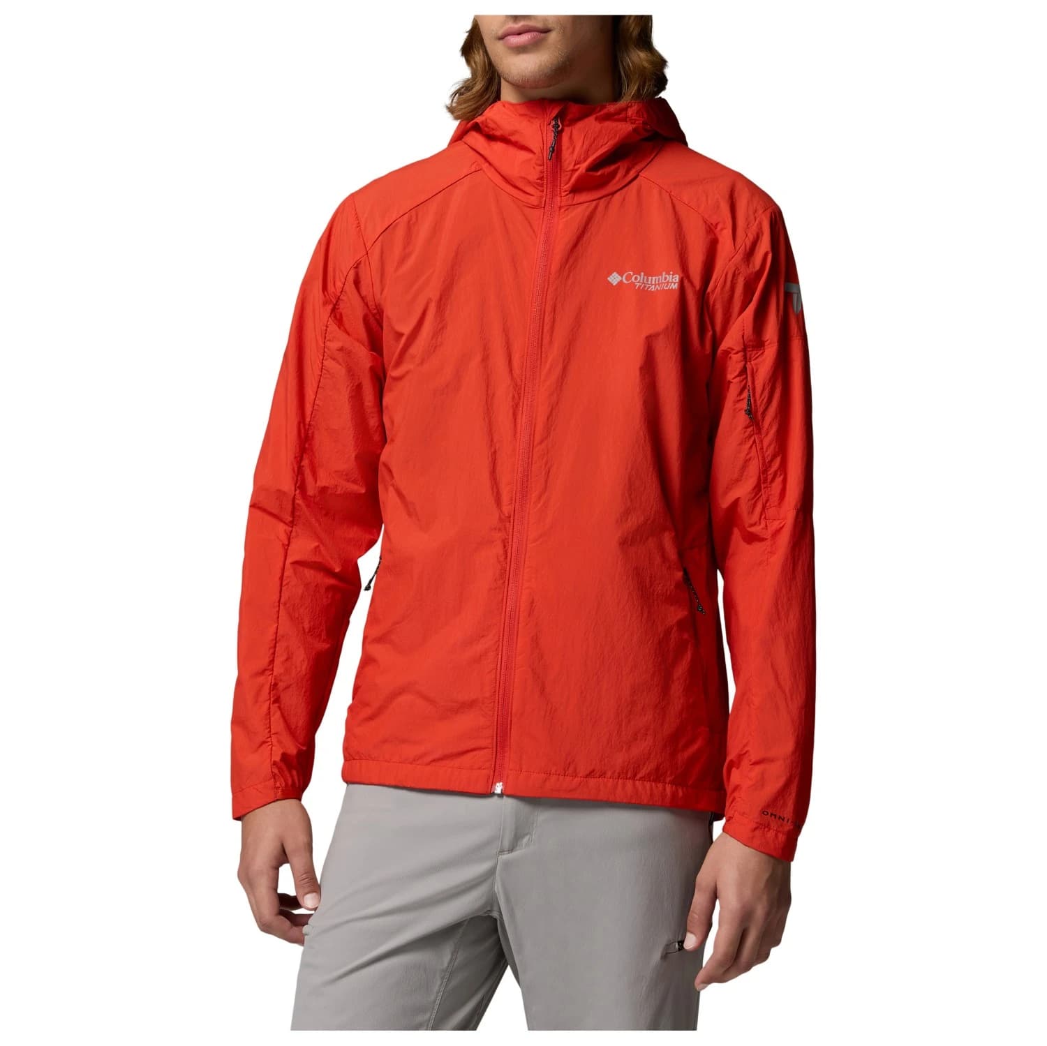 Мъжко ветрозащитно яке Columbia Loop Trail II Windbreaker Windproof jacket - Super Sonic