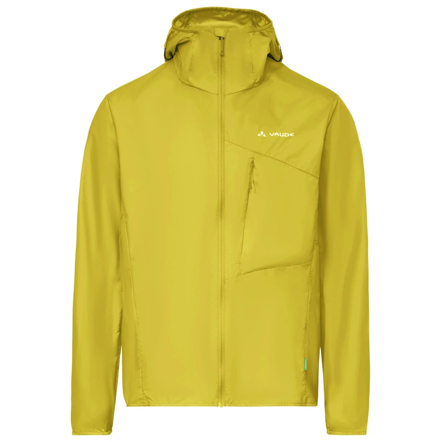 Мъжко ветрозащитно яке Vaude Scopi Wind Jacket Windproof jacket - Light Leaf
