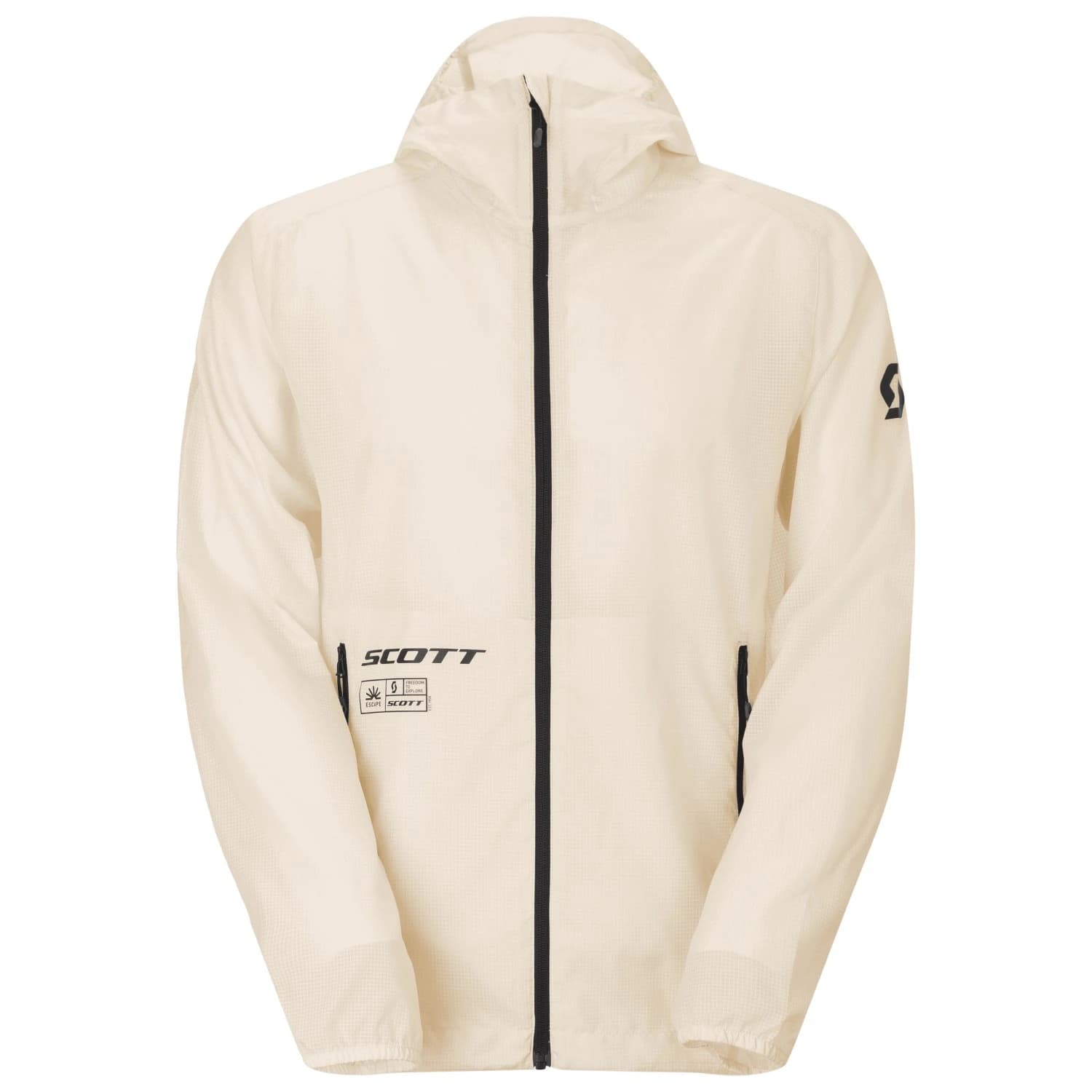 Мъжко ветрозащитно яке Scott Jacket Explorair Escape Lt WB Windproof jacket - Cotton White