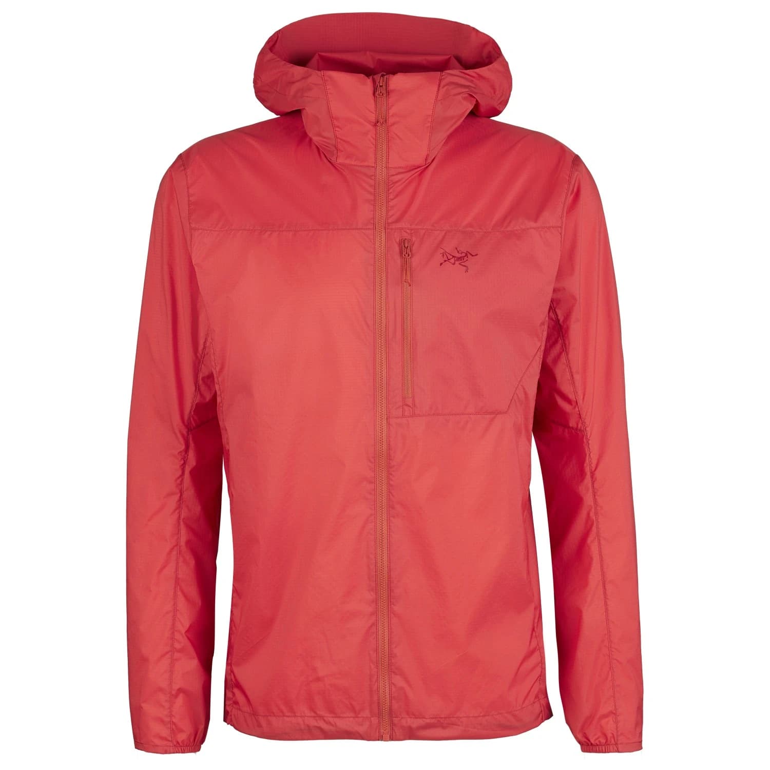 Мъжко ветрозащитно яке Arc'teryx Squamish Hoody Windproof jacket - Stone Red