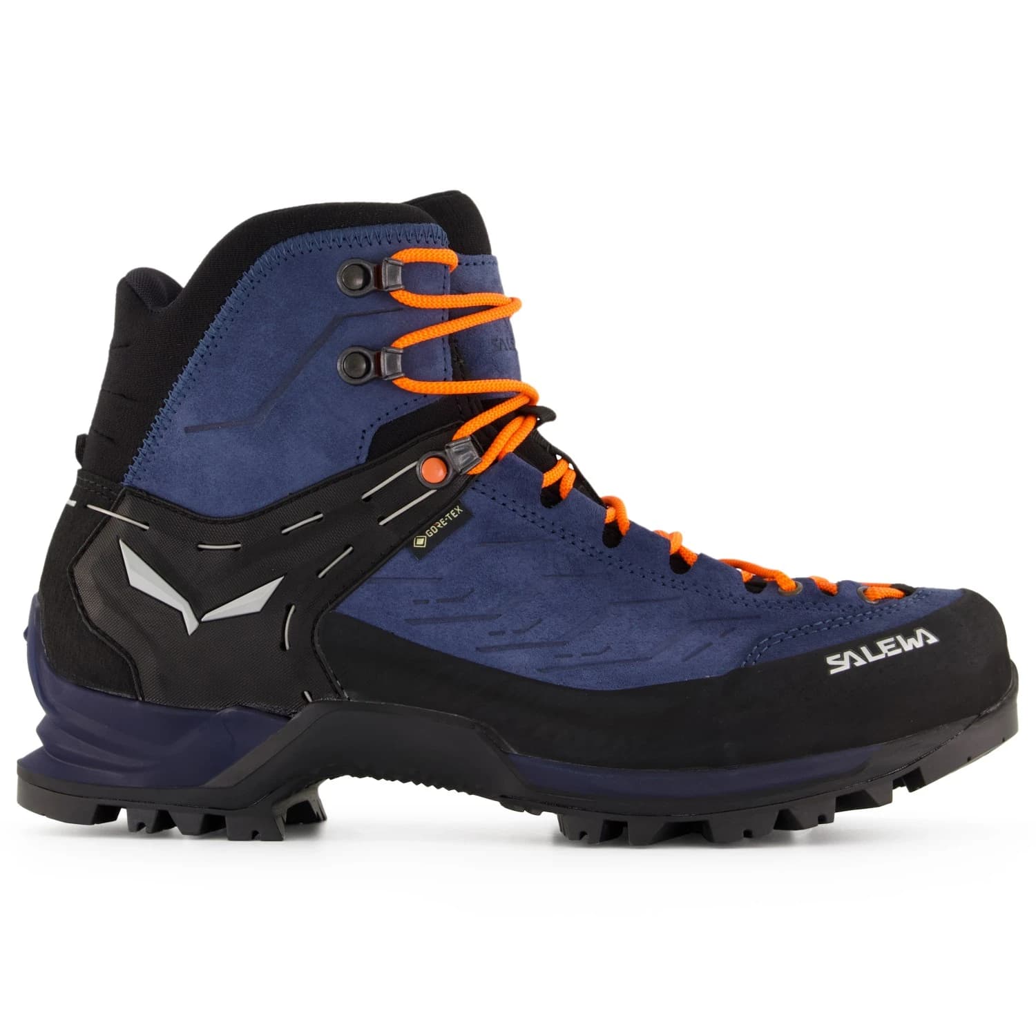 Мъжки туристически обувки Salewa MTN Trainer Mid GTX Walking boots - Dark Denim / Black