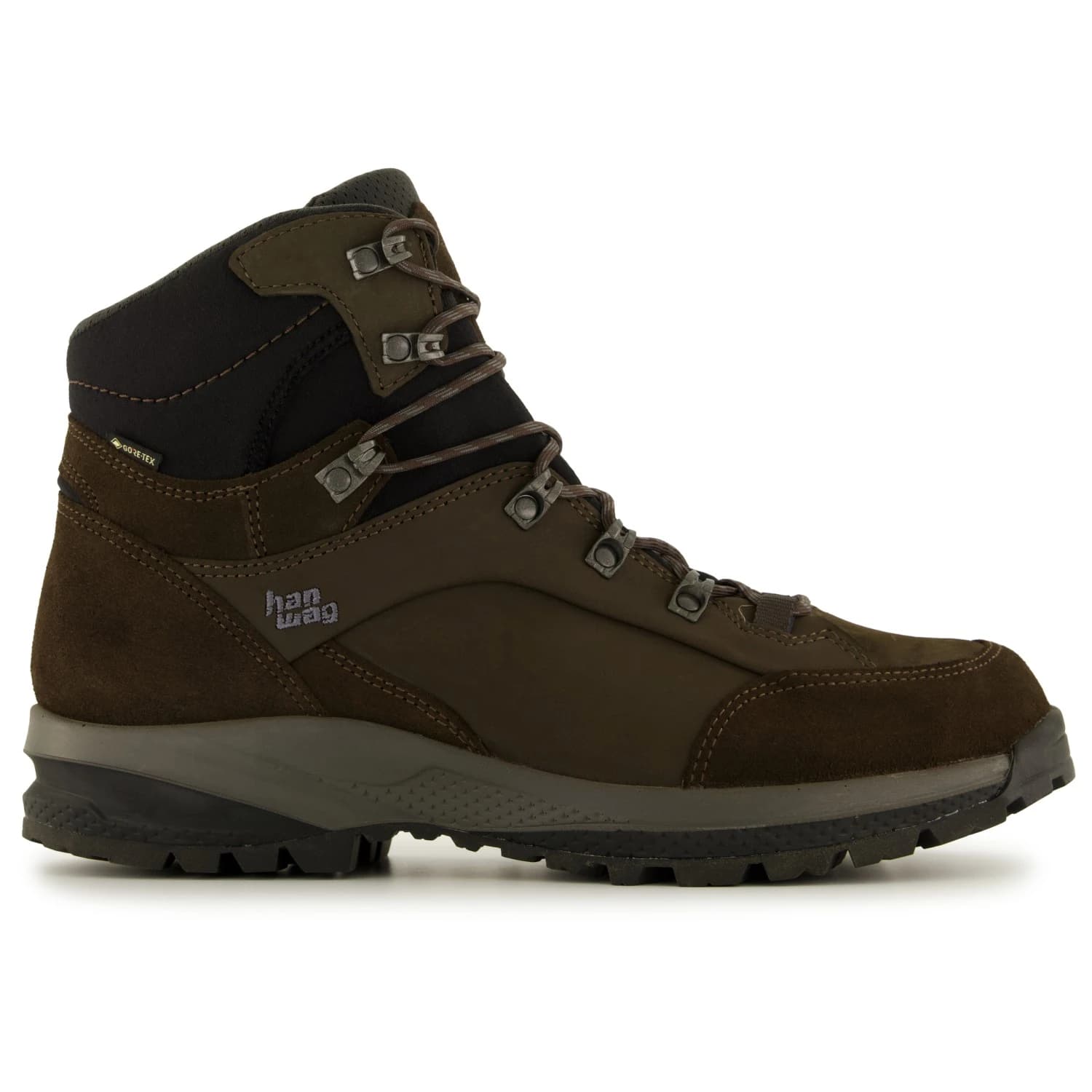 Мъжки туристически обувки Hanwag Banks StraightFit Extra GTX Walking boots - Mocca / Asphalt