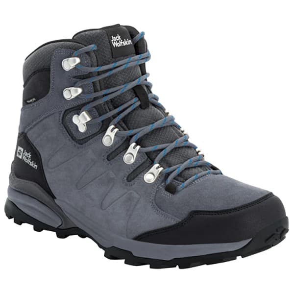 Мъжки туристически обувки Jack Wolfskin Refugio Texapore Mid Walking boots - Grey / Black