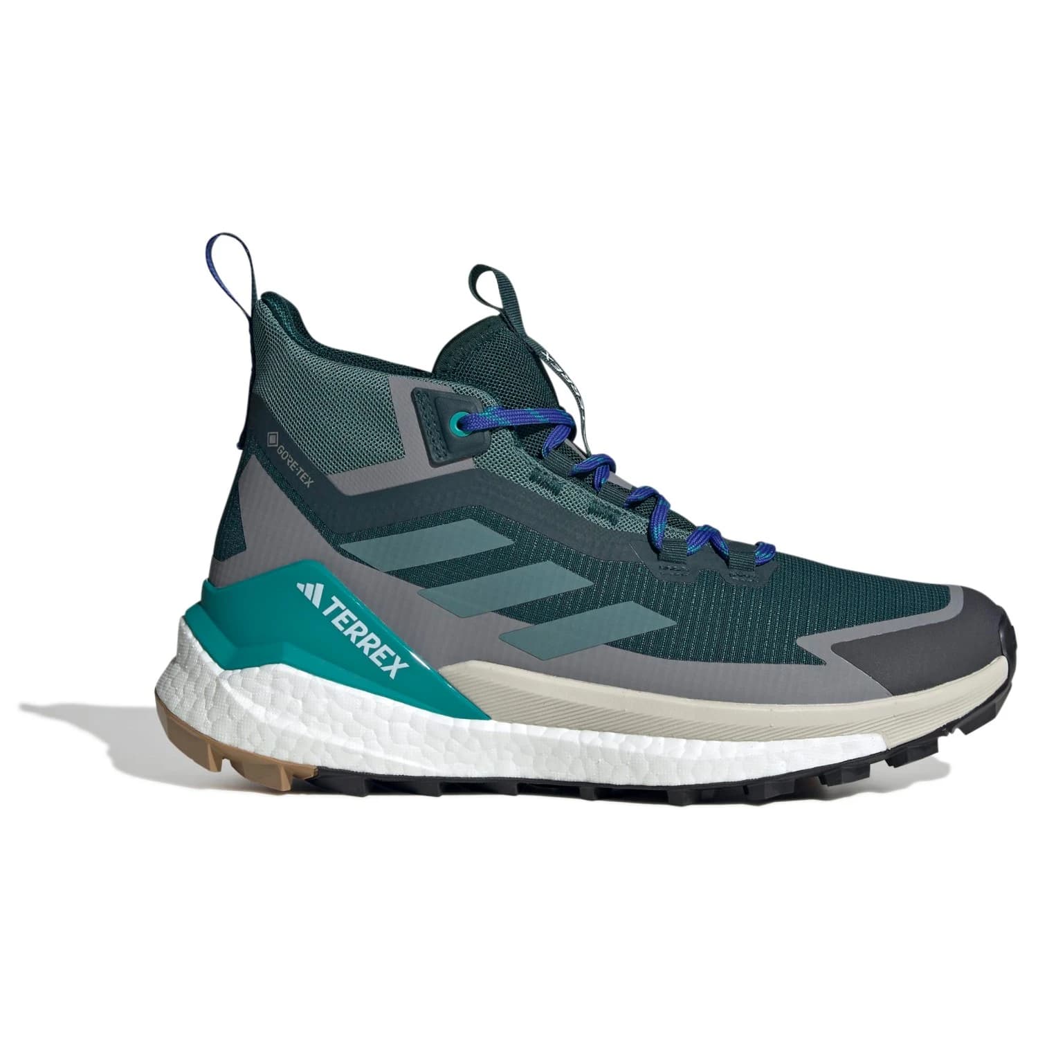 Мъжки туристически обувки adidas Terrex Terrex Free Hiker 2 GTX Walking boots - Aurora Ivy / Preloved Teal / Grey Three