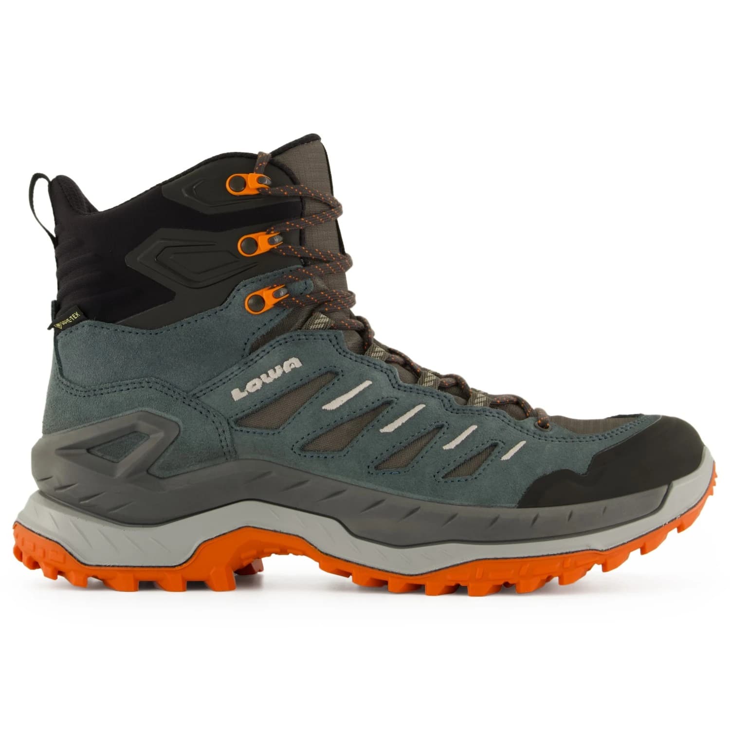 Мъжки туристически обувки Lowa Innovo GTX Mid Walking boots - Smoke Green / Flame