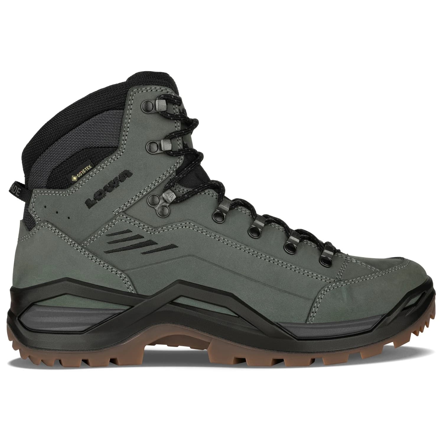 Мъжки туристически обувки Lowa Renegade Evo GTX Mid Walking boots - Dark Grey / Black