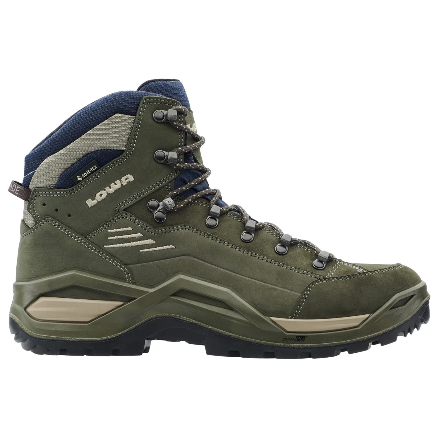 Мъжки туристически обувки Lowa Renegade Evo GTX Mid Walking boots - Olive / Navy
