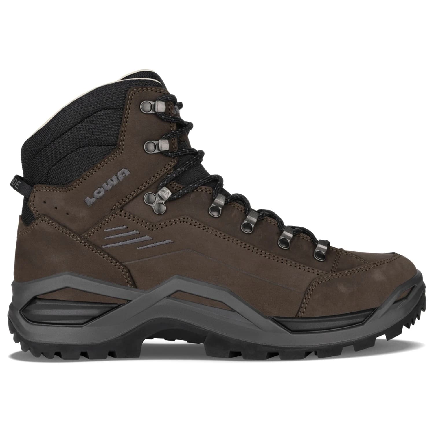 Мъжки туристически обувки Lowa Renegade Evo LL Mid Walking boots - Dark Brown / Black