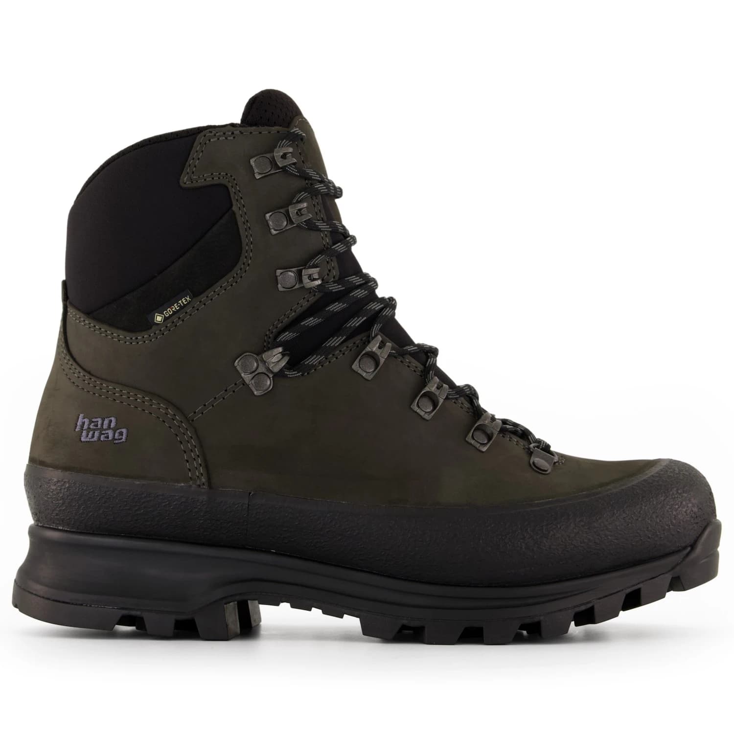 Мъжки туристически обувки Hanwag Nazcat II GTX Walking boots - Asphalt / Black