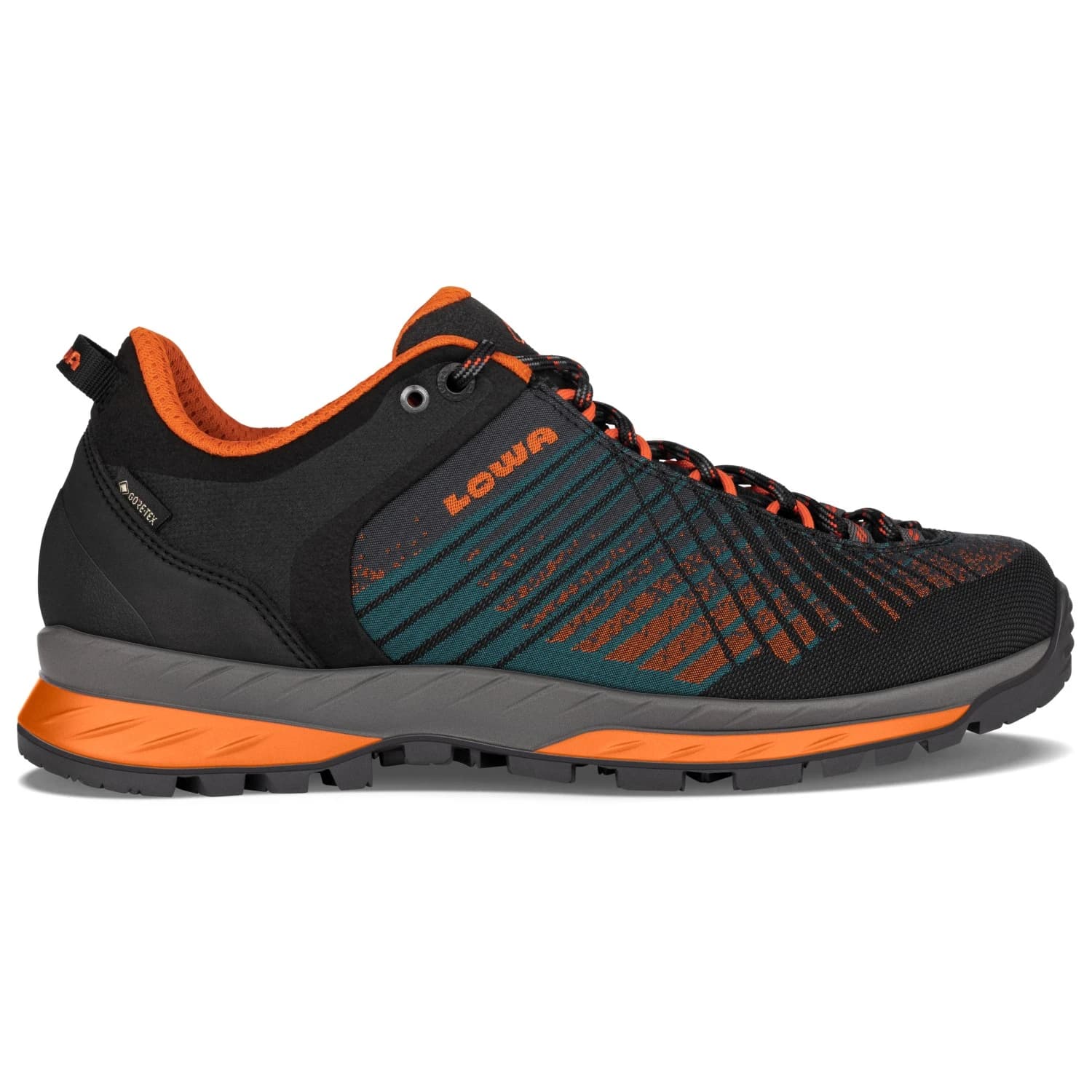 Мъжки туристически обувки Lowa Carezza GTX Lo Walking boots - Anthracite / Orange