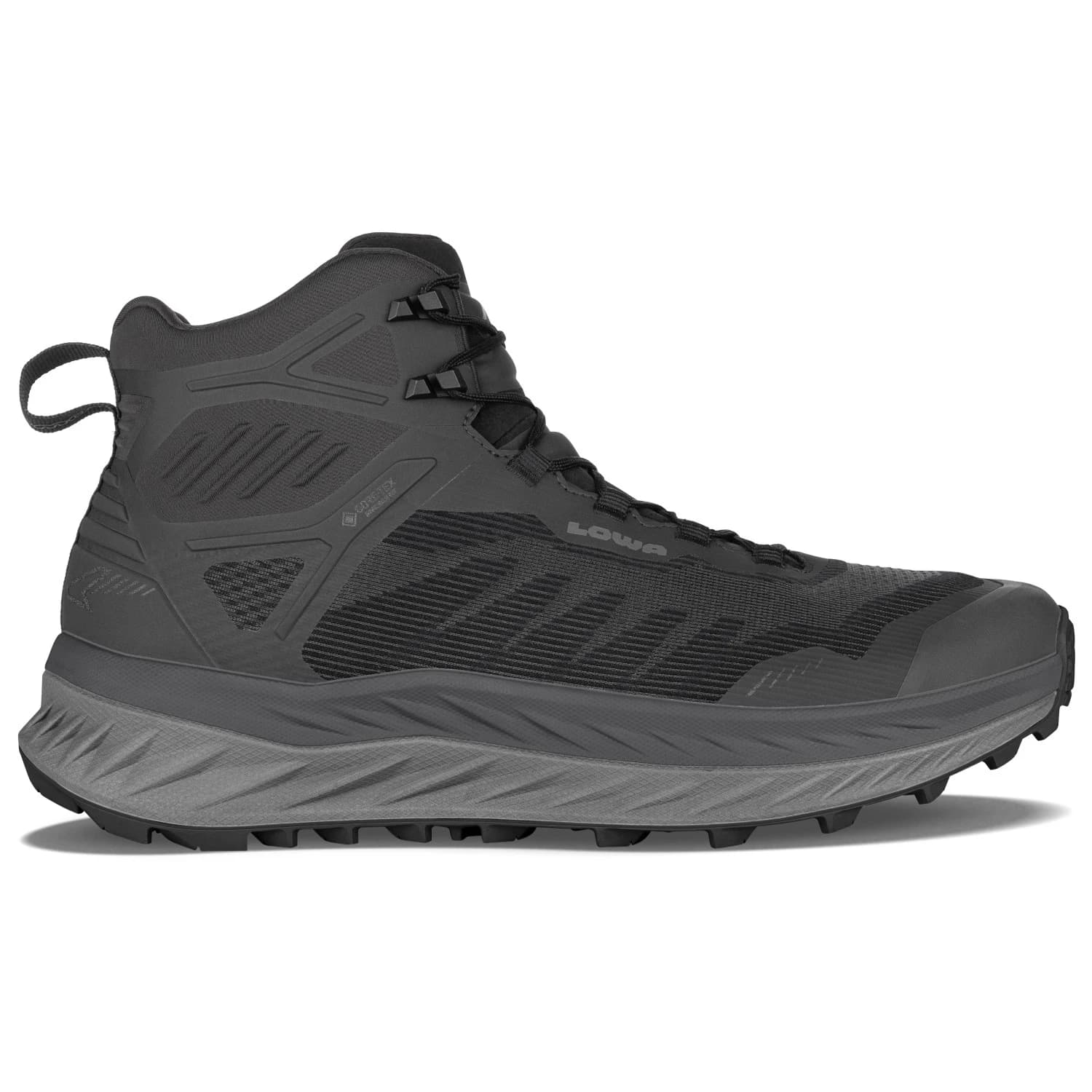 Мъжки туристически обувки Lowa Fortux GTX QC Trail running shoes - Black