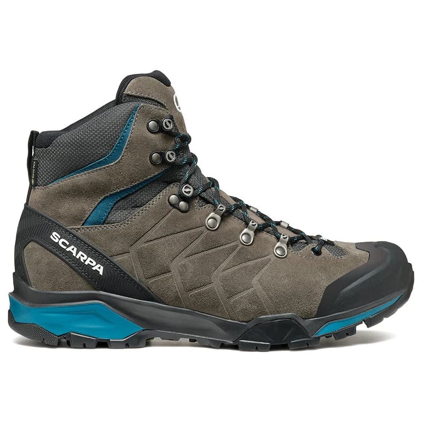 Мъжки туристически обувки Scarpa ZG Trek GTX Walking boots - Titanium / Lakeblue