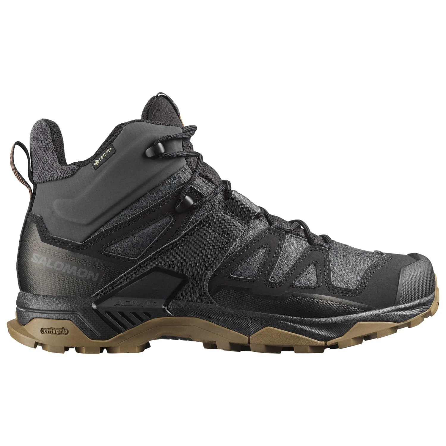 Туристически обувки Salomon X Ultra Tracker GORE-TEX Walking boots - Black / Asphalt / Coyote Brown