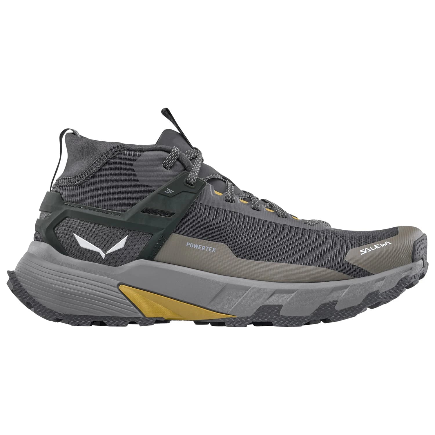 Мъжки туристически обувки Salewa Pedroc 2 Mid PTX Walking boots - Black Out / Bungee Cord