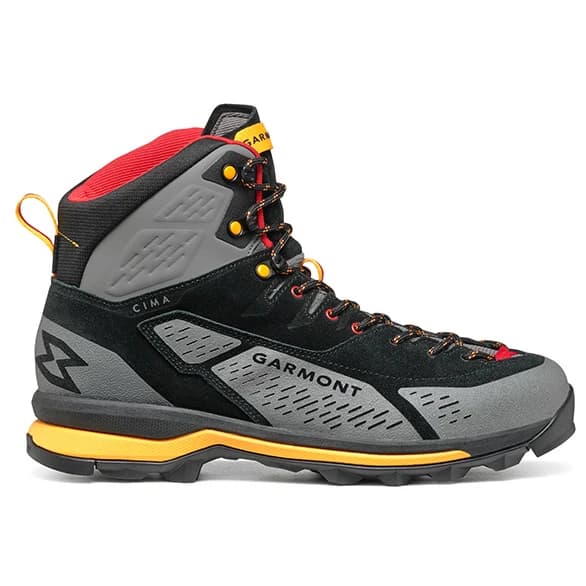Мъжки туристически обувки Garmont Cima WP Walking boots - Black / Garmont Orange