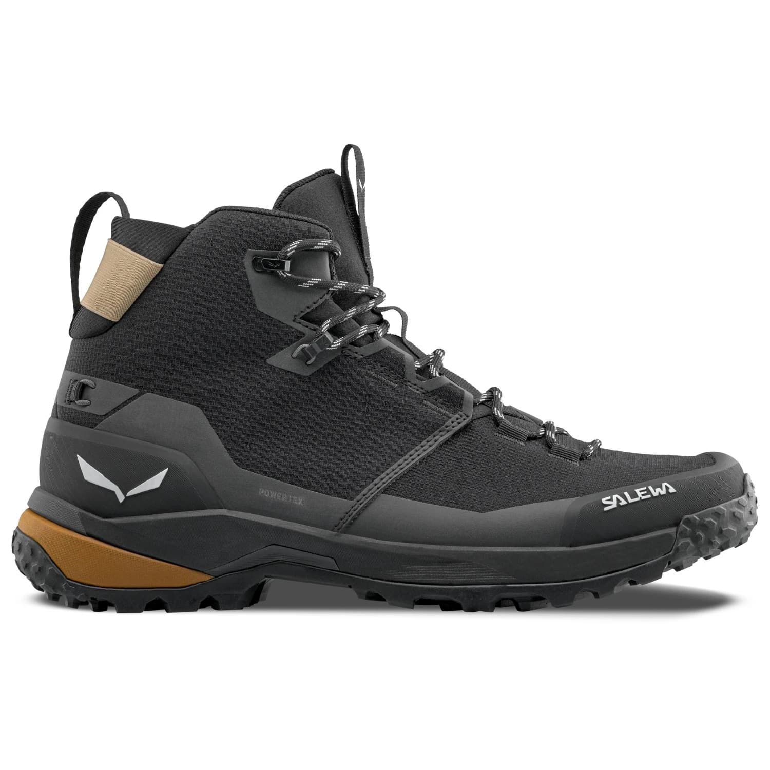 Мъжки туристически обувки Salewa Puez 2 Mid PTX Walking boots - Black / Black