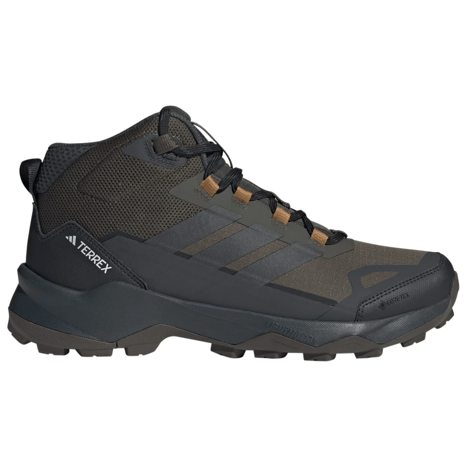 Мъжки туристически обувки adidas Terrex Terrex Skychaser AX5 Mid GORE-TEX Walking boots - Shadow Olive / Carbon / Bronze Strata