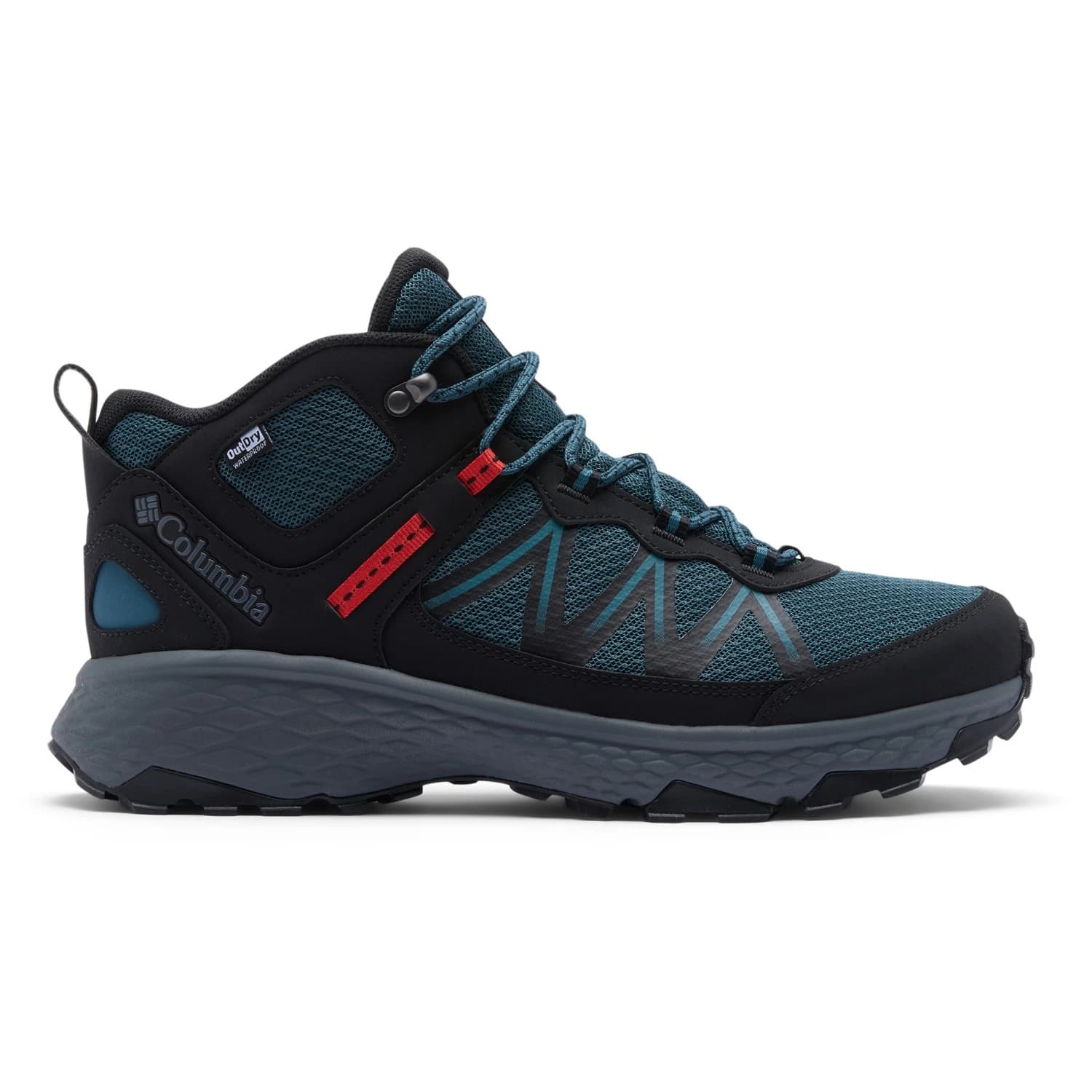 Мъжки туристически обувки Columbia Peakfreak Rush Mid Outdry Walking boots - Everblue / Super Sonic