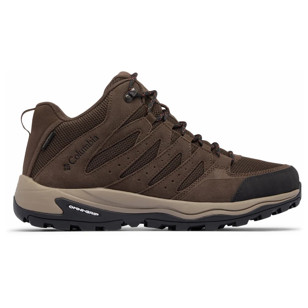 Мъжки туристически обувки Columbia Redmond IV Mid Waterproof Walking boots - Cordovan / Tangy Orange