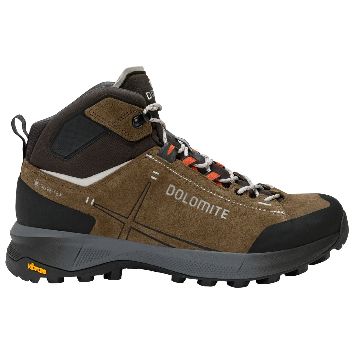 Мъжки туристически обувки Dolomite Shoe Vernale Hike Mid GTX Walking boots - Mud Green