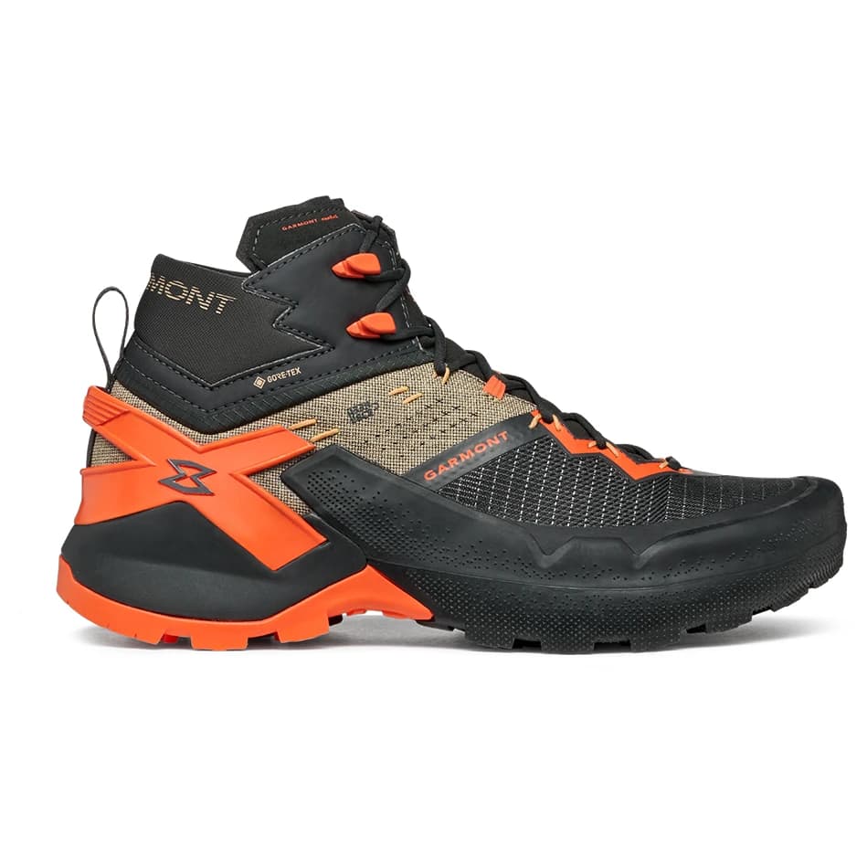 Мъжки туристически обувки Garmont 9.81 Onyx Mid GTX Walking boots - Raven Black / Pale Beige
