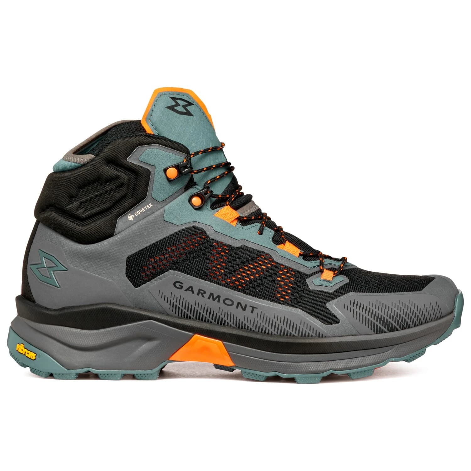 Мъжки туристически обувки Garmont Nexus Mid GTX Walking boots - Thunderstorm Grey / Peel Orange