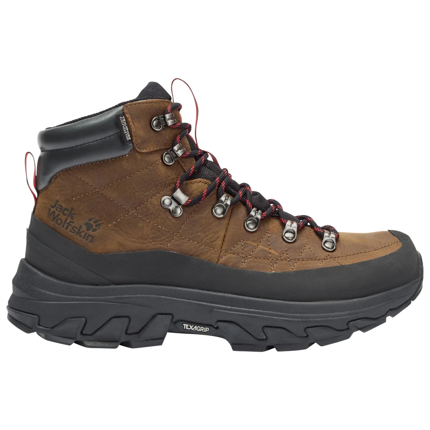 Мъжки туристически обувки Jack Wolfskin Apex Hike Pro Lth Texapore Mid Walking boots - Fawn