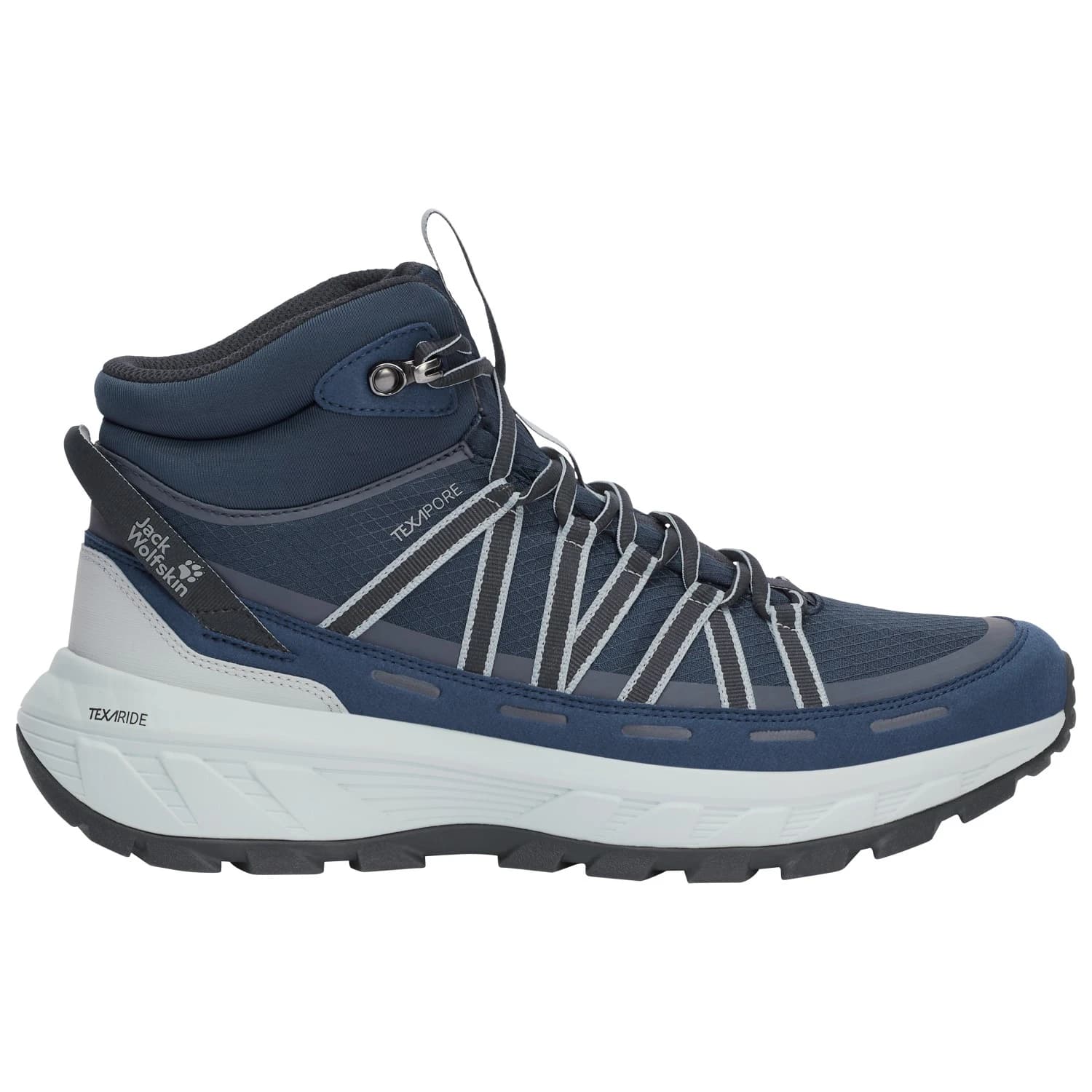 Мъжки туристически обувки Jack Wolfskin Wild Hike Texapore Mid Walking boots - Midnight Sky