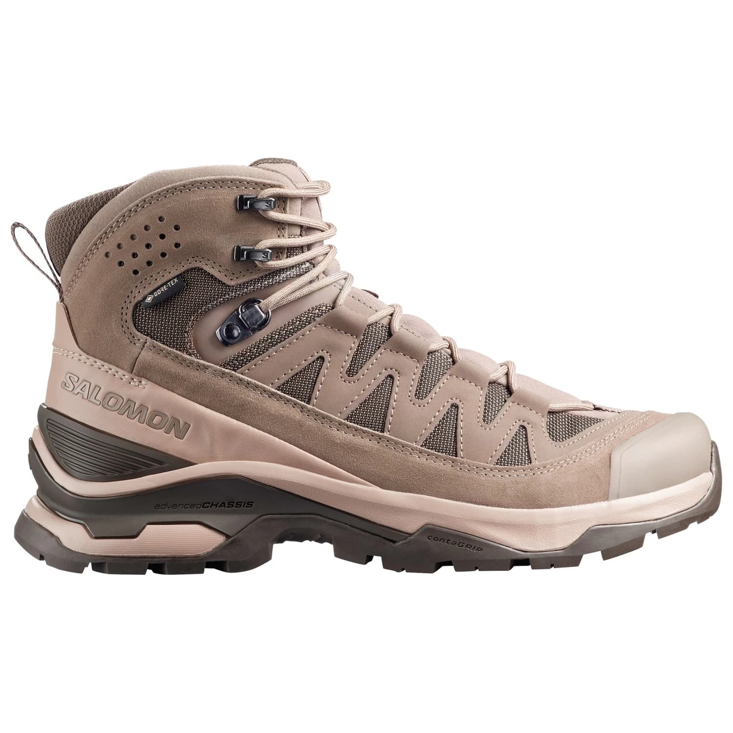 Мъжки туристически обувки Salomon Quest Echo GORE-TEX Walking boots - Walnut / Desert Tan / Black Olive