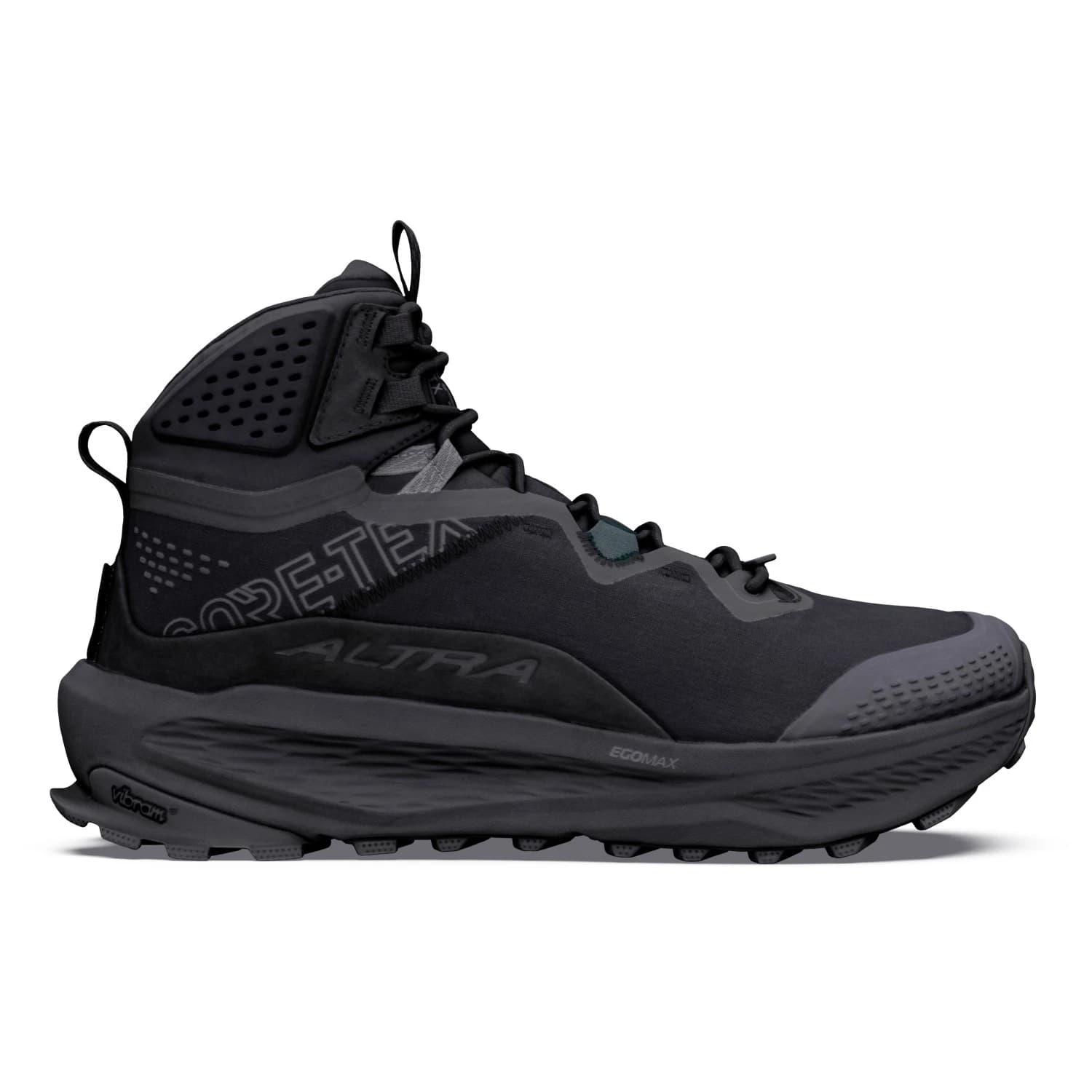 Мъжки туристически обувки Altra Olympus 7 Mid GTX Walking boots - Black / Black / Dark Shadow