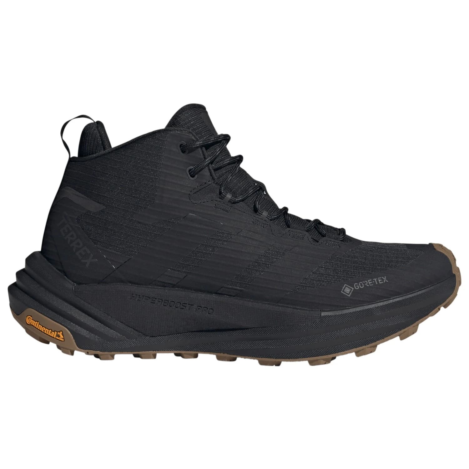 Мъжки туристически обувки adidas Terrex Freehiker 3 Mid GTX Walking boots - Core Black / Core Black / Brown Oxide