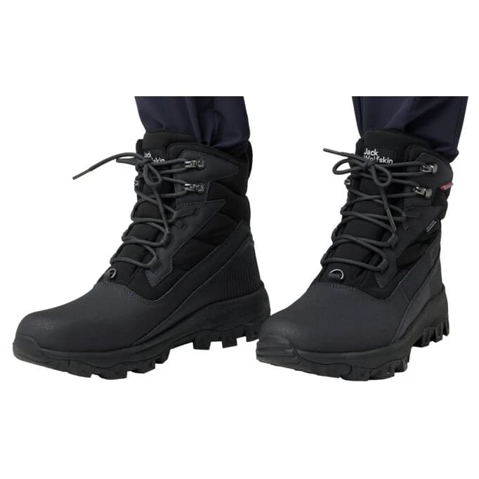 Зимни ботуши Jack Wolfskin Everquest Pro Texapore High Winter boots - Granite Black