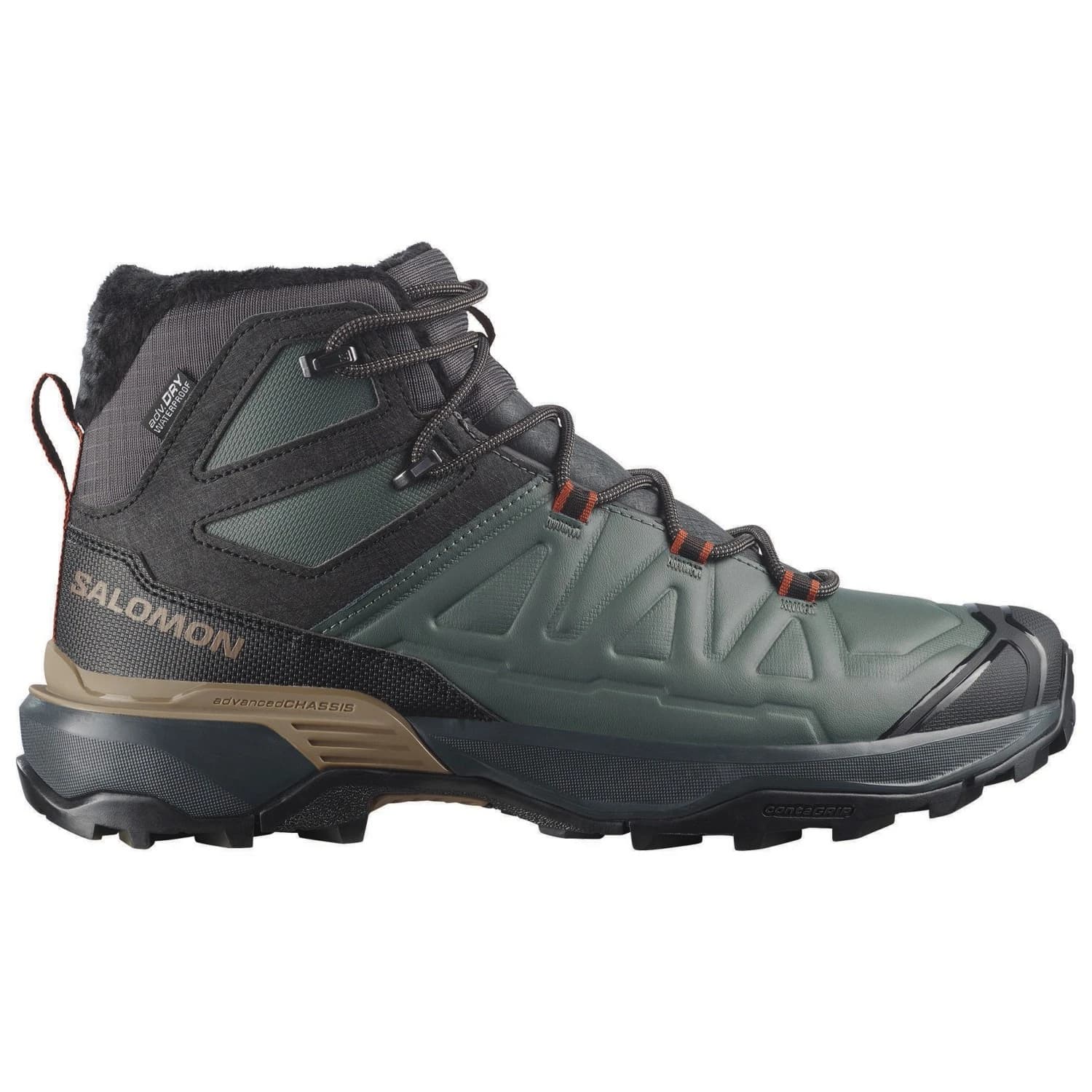 Зимни ботуши Salomon X Ultra Snowpilot Waterproof Winter boots - Asphalt / Urban Chic / Arabian Spice