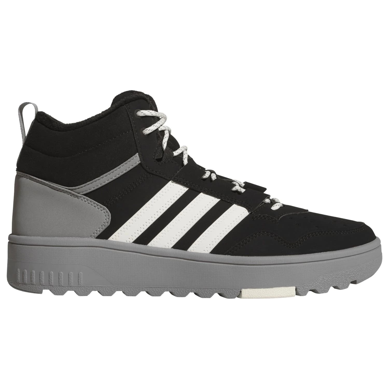 Зимни ботуши adidas Hoops 4.0 Mid Winter boots - Core Black / Off White / Grey Three