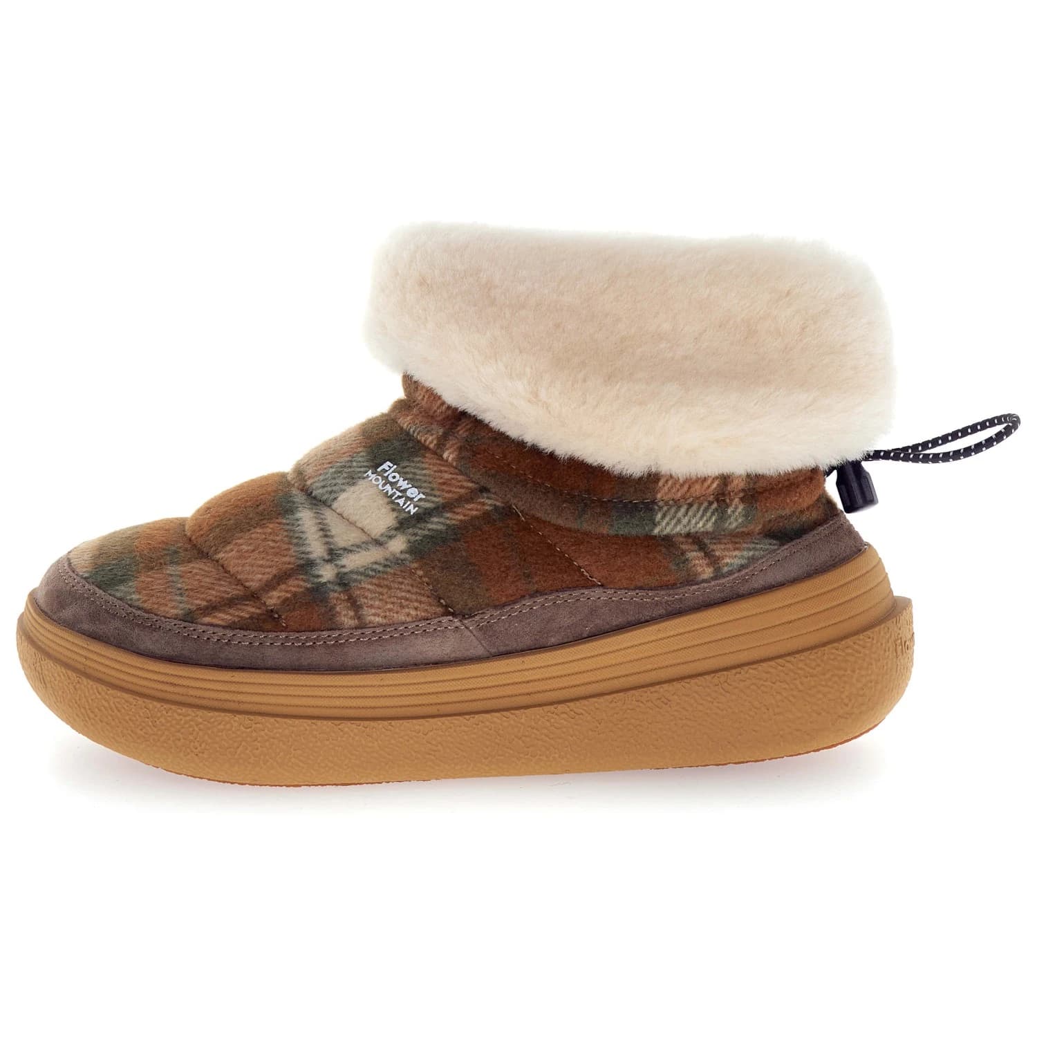 Зимни ботуши Flower Mountain Fami Mid Winter boots - Braun Karo