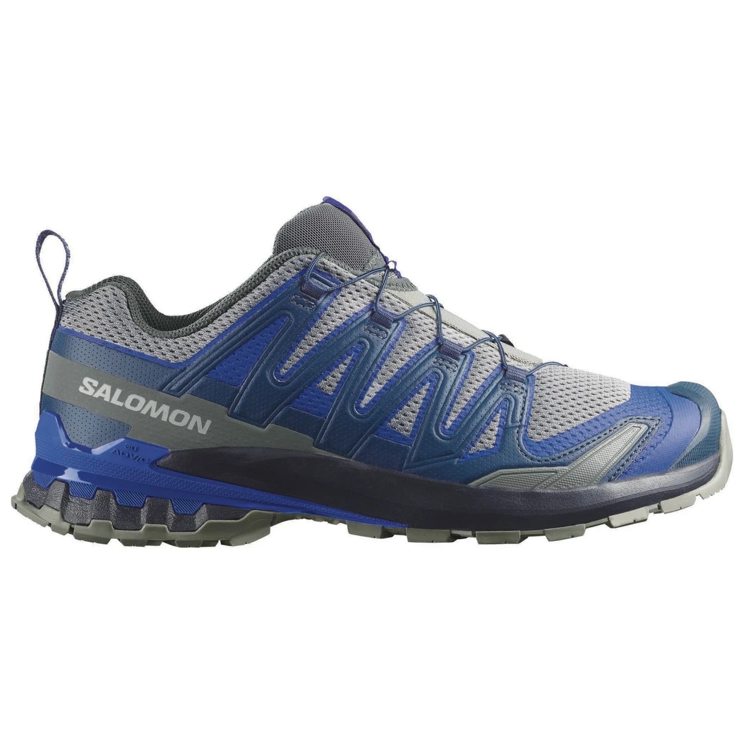 Мъжки мултиспорт обувки Salomon XA Pro 3D V9 Multisport shoes - Wrought Iron / Spellbound / Bluing