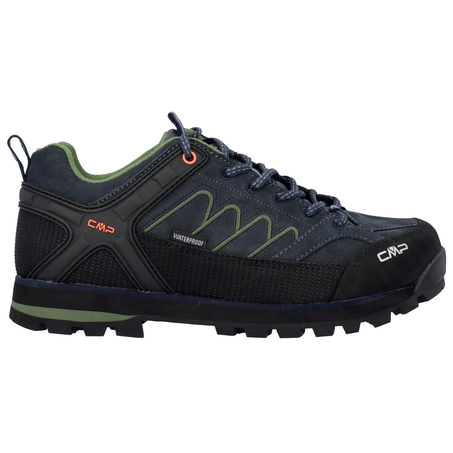Мъжки мултиспорт обувки CMP Moon Low Trekking Shoes Waterproof Multisport shoes - Black Blue / Torba