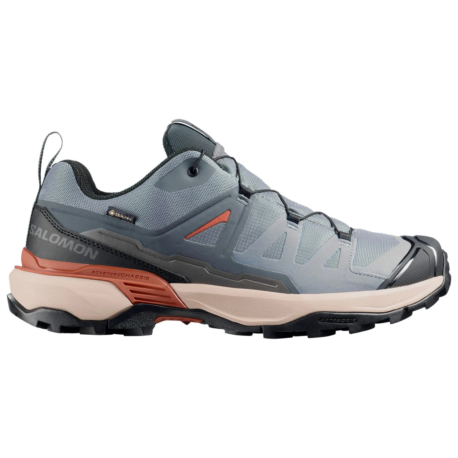 Мъжки мултиспорт обувки Salomon X Ultra 360 GTX Multisport shoes - Castlerock / Black / Silver Cloud