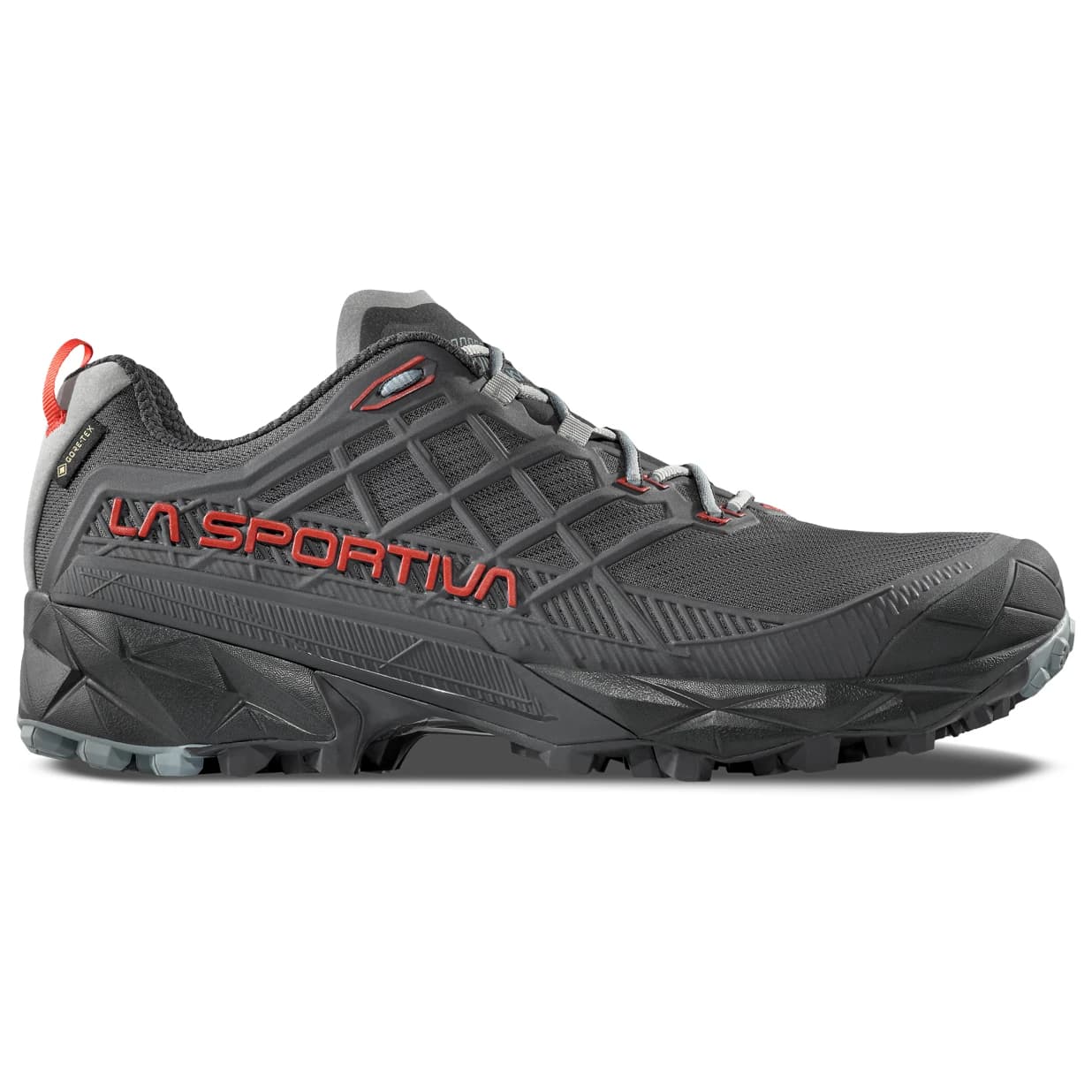 Мъжки мултиспорт обувки La Sportiva Akyra II GTX Multisport shoes - Carbon / Mountain Red