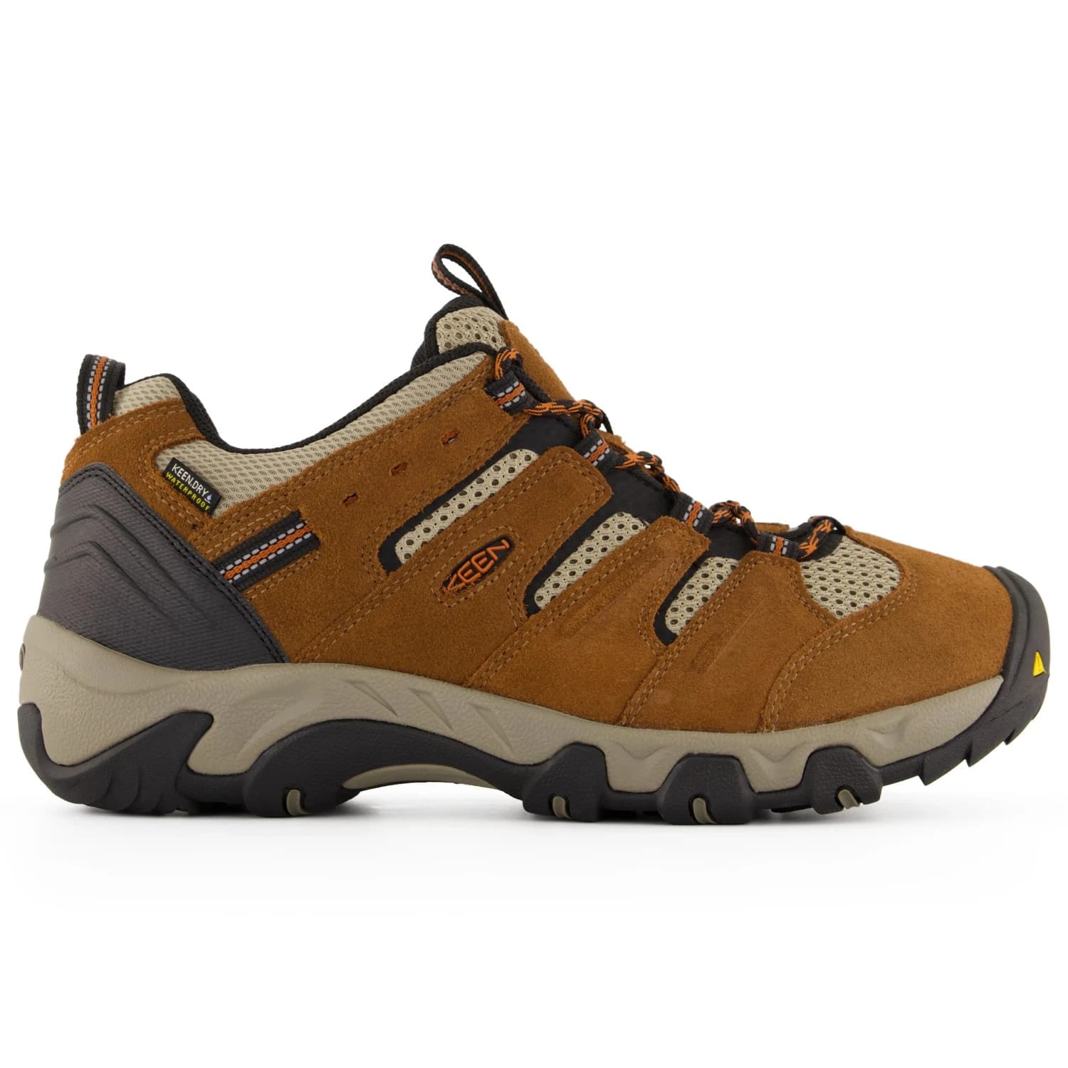 Мъжки мултиспорт обувки Keen Headout WP Multisport shoes - Bison / Fossil Orange