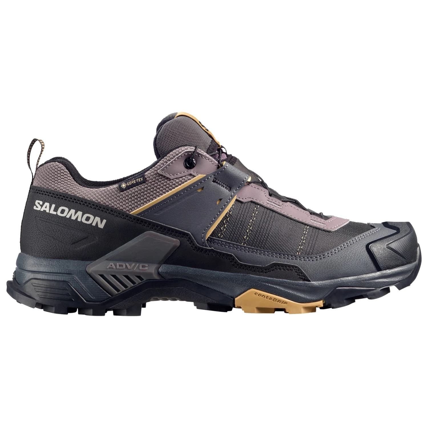 Мъжки мултиспорт обувки Salomon X Ultra 5 GORE-TEX Multisport shoes - Dark Gull Gray / Asphalt / Willow