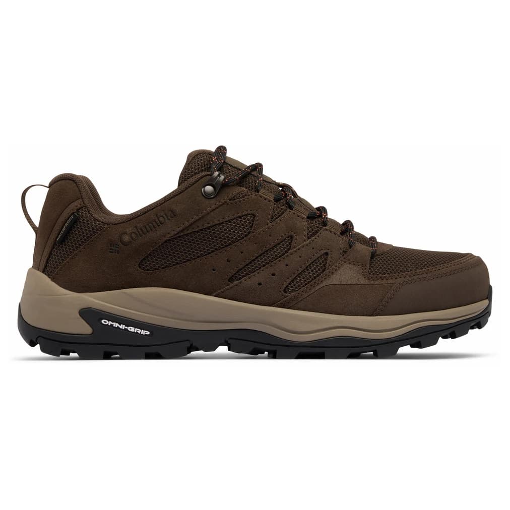 Мъжки мултиспорт обувки Columbia Redmond IV Low Waterproof Multisport shoes - Cordovan / Tangy Orange
