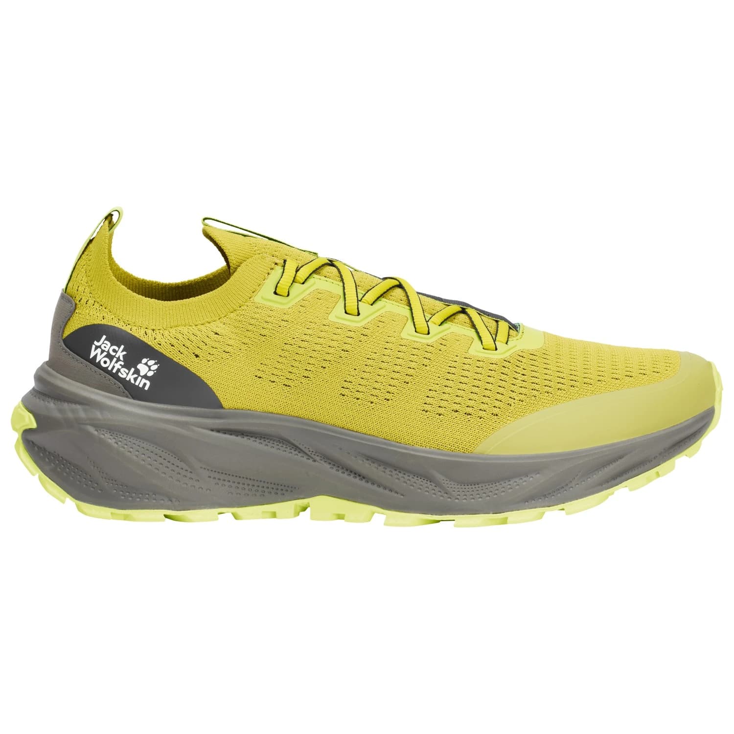 Мъжки мултиспорт обувки Jack Wolfskin PS Trail Knit Low Multisport shoes - Chartreuse