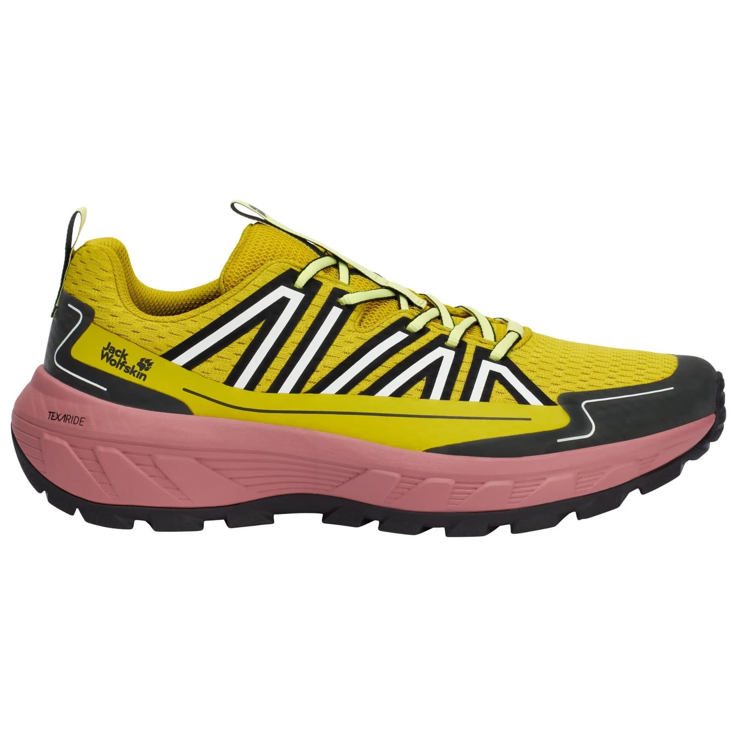 Мъжки мултиспорт обувки Jack Wolfskin Wild Hike Low Multisport shoes - Chartreuse