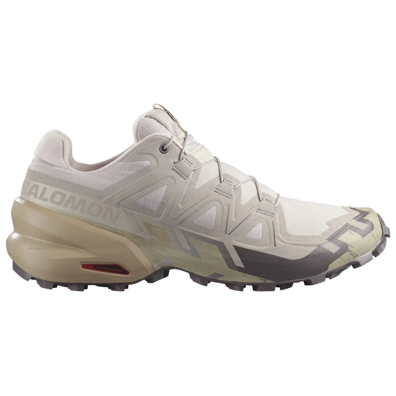 Мъжки маратонки Salomon Speedcross 6 Trail running shoes - Silver Cloud / Paloma / Slate Green
