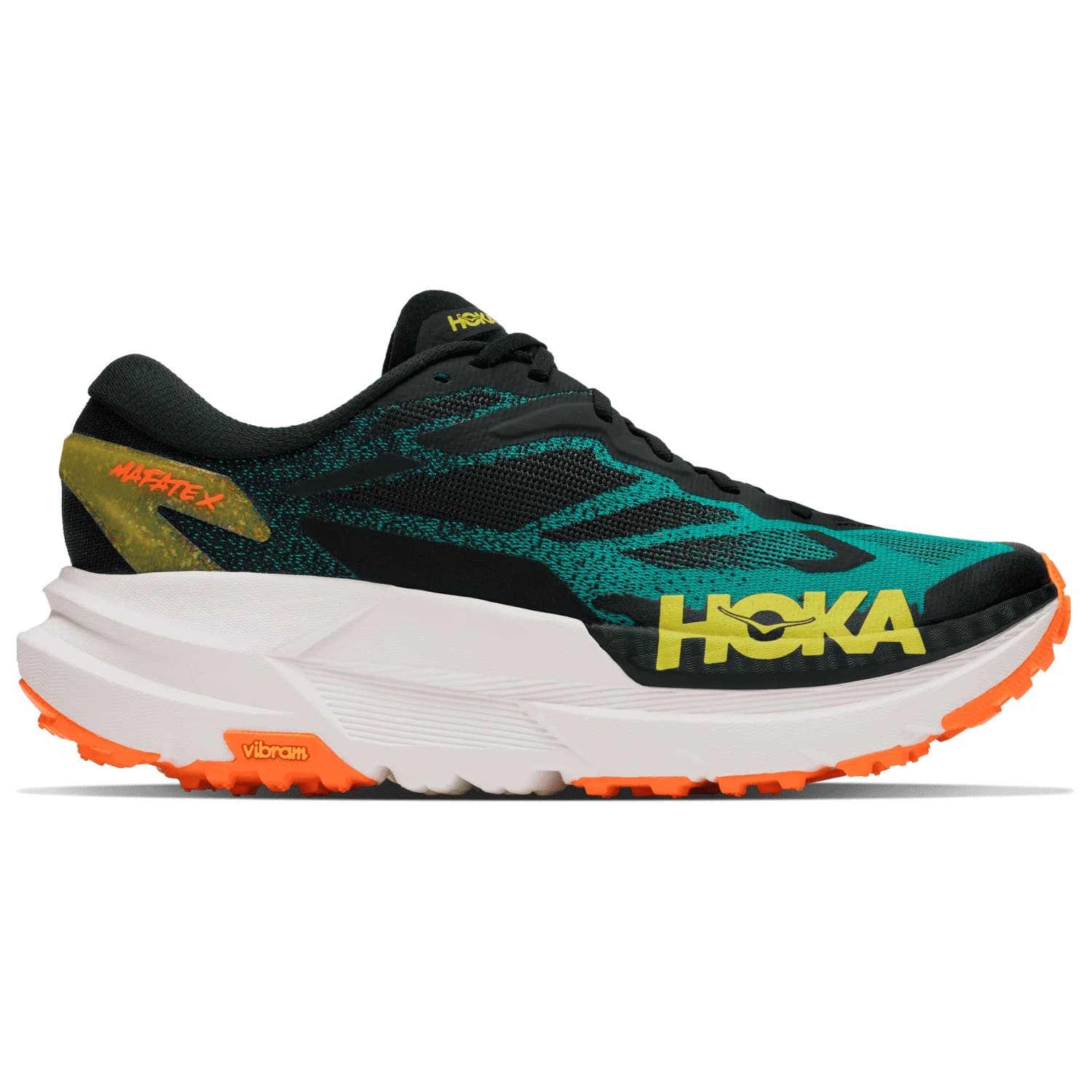 Маратонки HOKA Mafate X Trail running shoes - Black / Electric Aqua