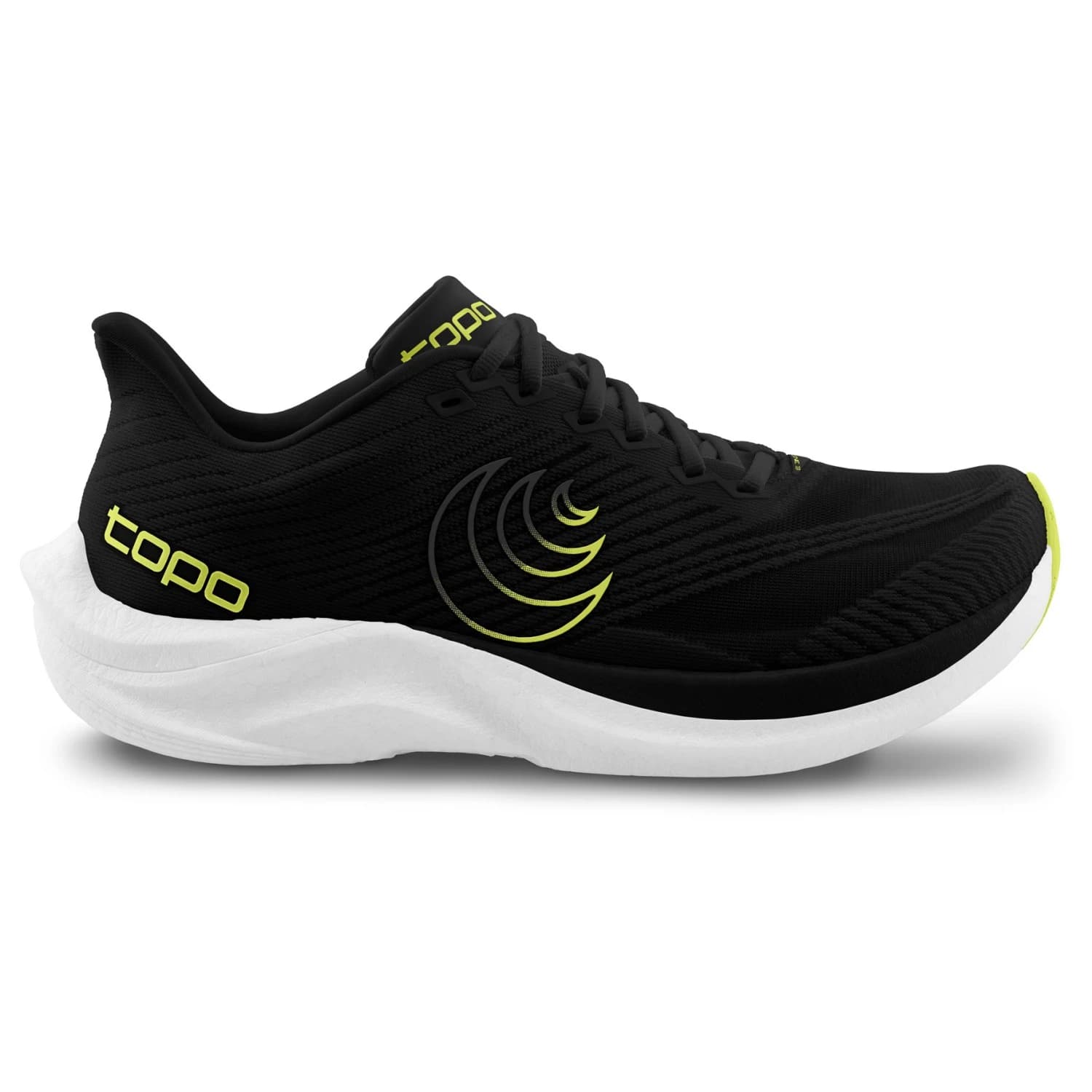 Мъжки маратонки Topo Athletic Cyclone 3 Running shoes - Black / Lime