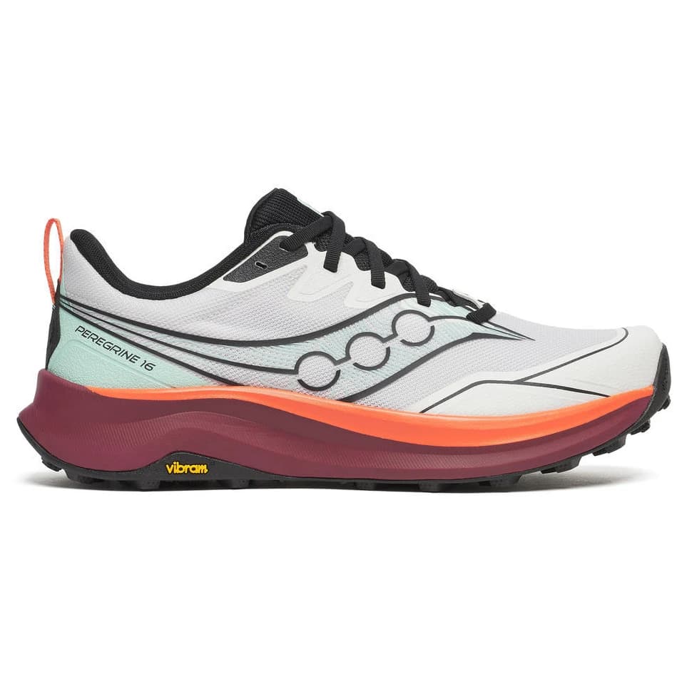 Мъжки маратонки Saucony Peregrine 16 Trail running shoes - White / Crimson