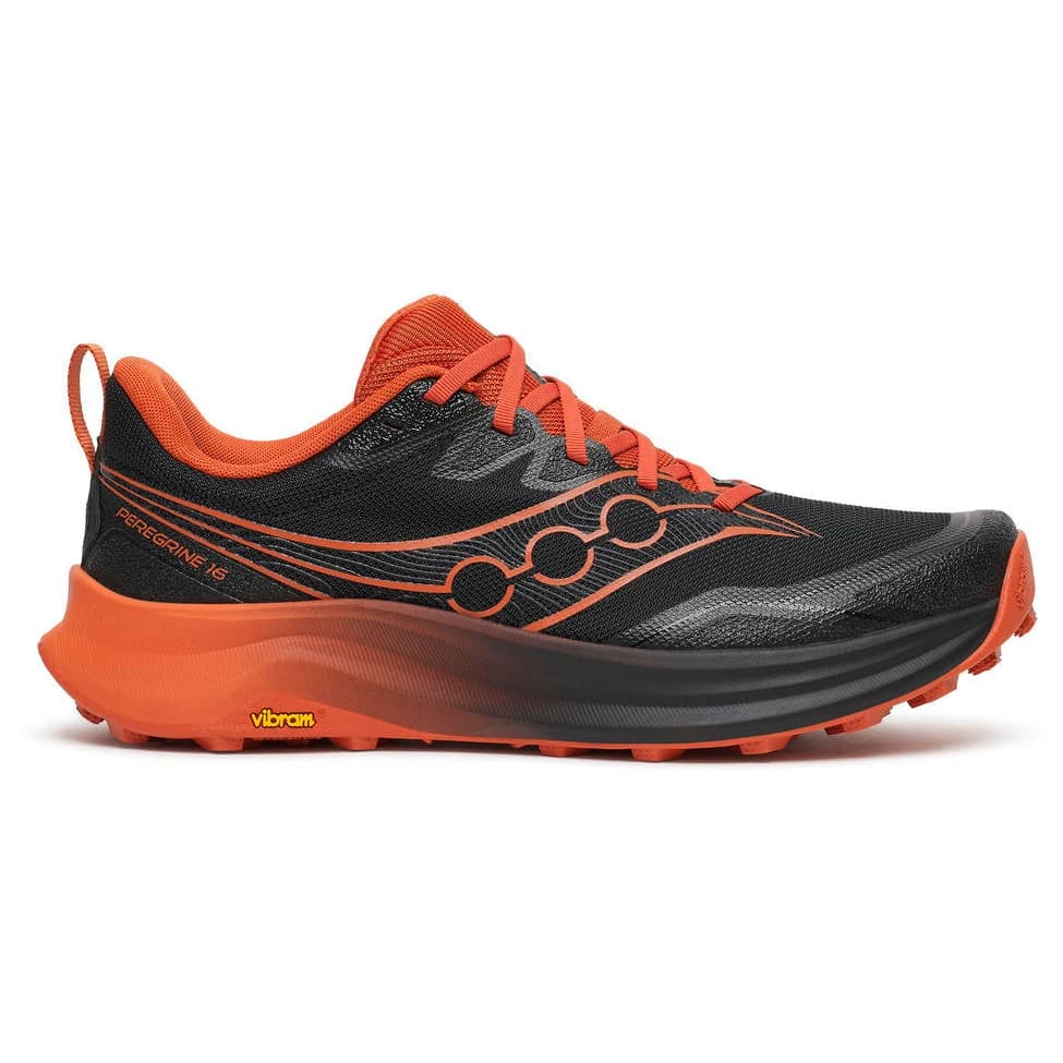 Мъжки маратонки Saucony Peregrine 16 Trail running shoes - Black / Rust