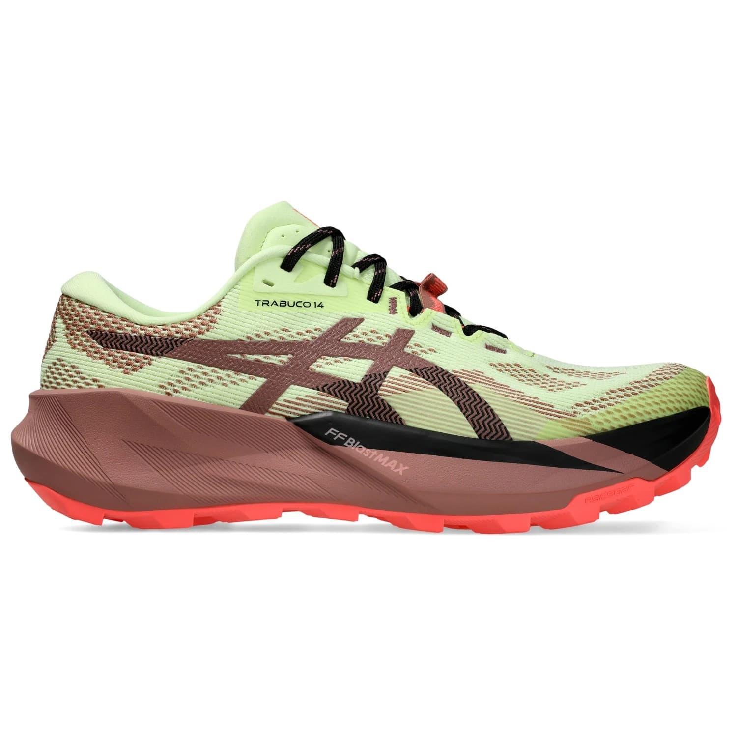 Мъжки маратонки Asics Trabuco 14 Trail running shoes - Illuminate Yellow / Umeboshi